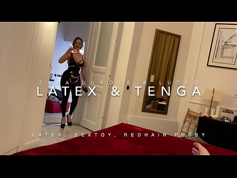 ❤️ I-stepsister enentloko ebomvu enxibe isinxibo se-latex esifakwe nguyise wesibini Isondo esikhulu kuthi ️❤
